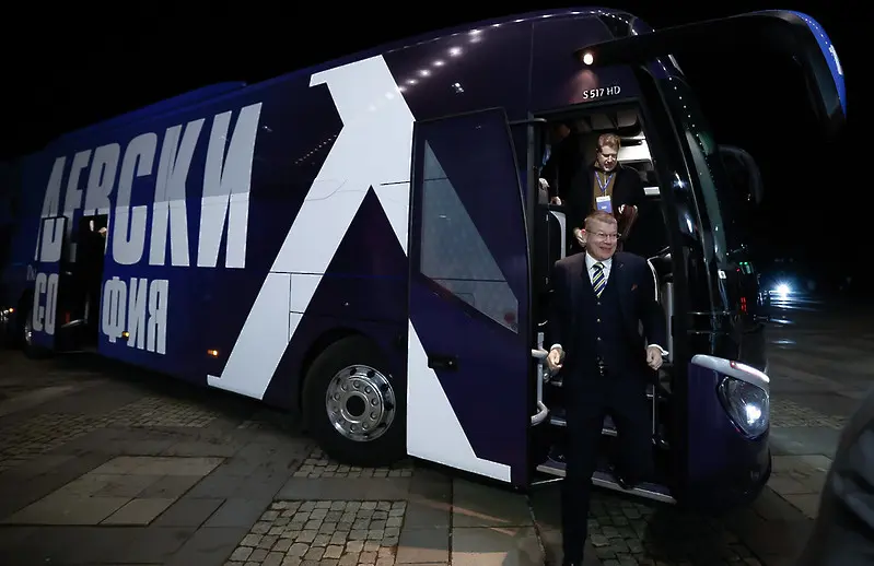 Автобусът на Левски / bpfl.bg