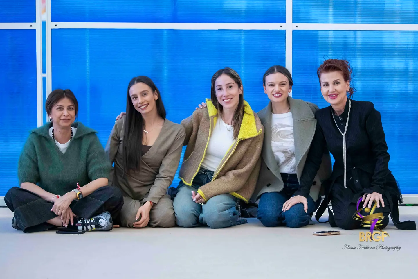 Весела Димитрова, Мадлен Радуканова, Симона Дянкова, Лаура Траатс и Илиана Раева/ АННА НЕДКОВА, БФХГ