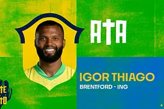 Головият звяр Игор Тиаго е национал на Бразилия, Анчелоти го призова