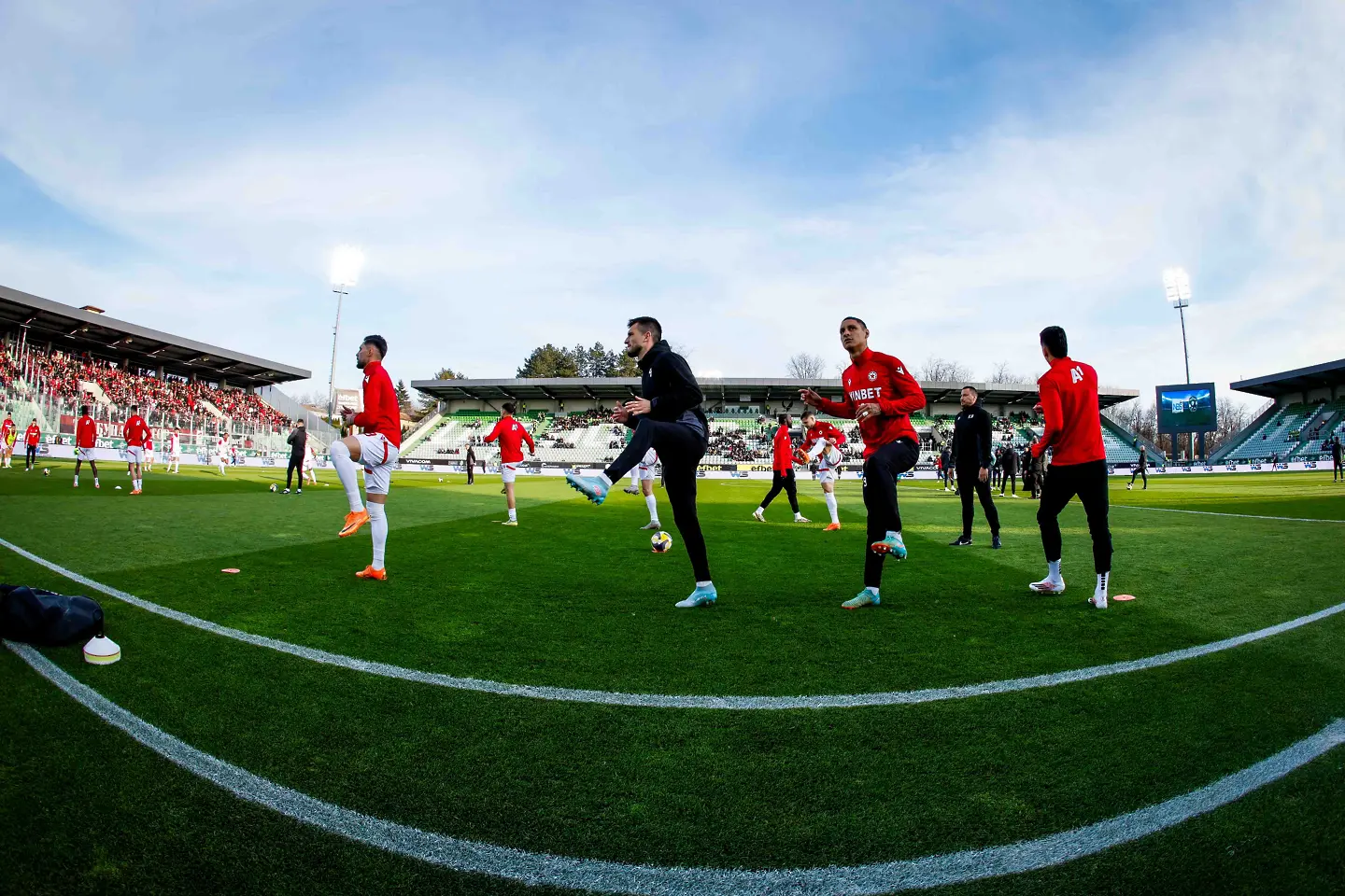 На живо: Лудогорец - ЦСКА (Състави)