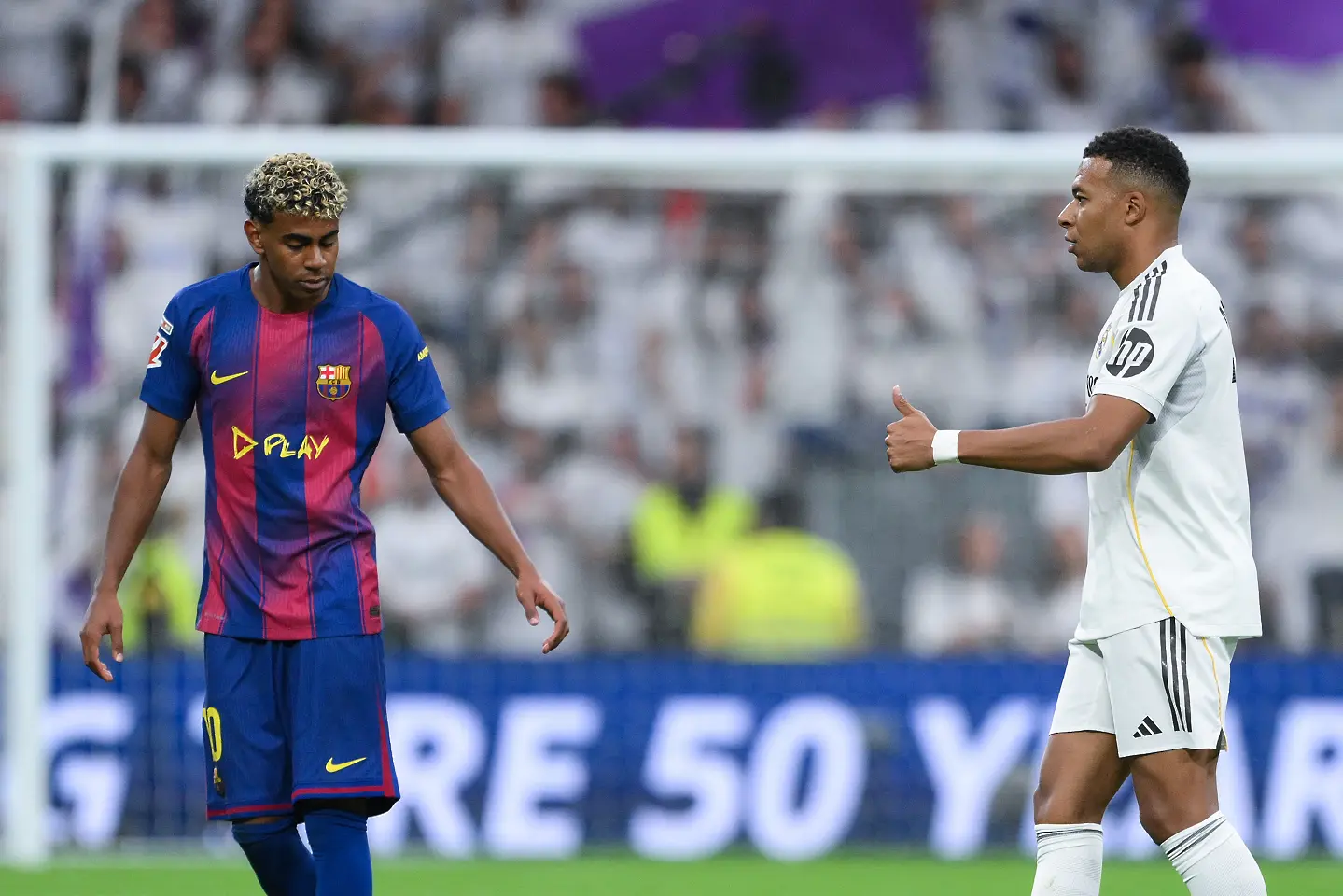 Ламин Ямал, Килиан Мбапе / Getty Images