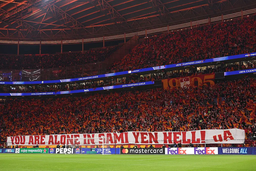 Хореография на феновете на Галатасарай / Getty Images 