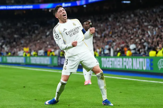 Нощта на Феде! Ястреба от Монтевидео вдъхнови Реал Мадрид срещу Манчестър Сити (ВИДЕО)