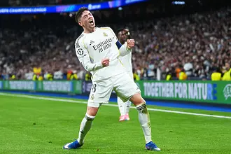 Нощта на Феде! Ястреба от Монтевидео вдъхнови Реал Мадрид срещу Манчестър Сити