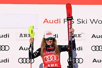 109-а победа в Световната купа за Микаела Шифрин