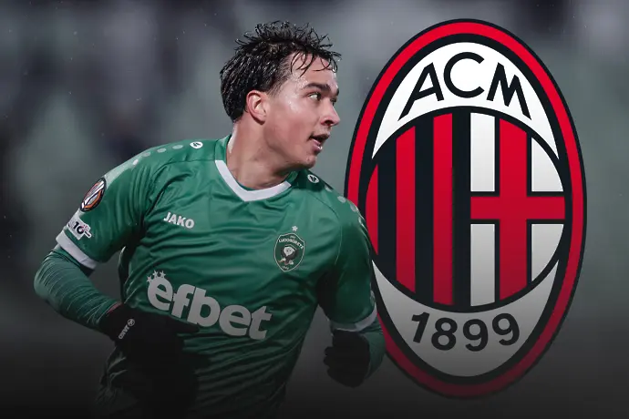 Звездата на Лудогорец в полезрението на Милан?