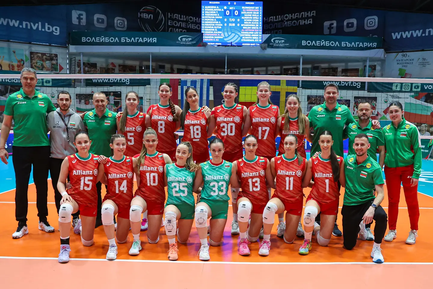 България U18 / bvf.bg