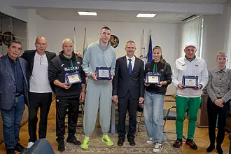 Божидар Саръбоюков и Александра Начева бяха наградени от Димитър Илиев и Георги Павлов