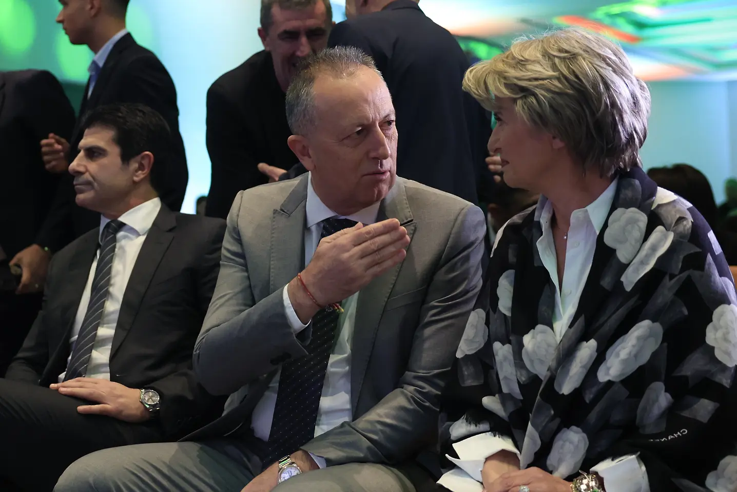 Георги Иванов, Атанас Фурнаджиев и Весела Лечева / startphoto.bg 