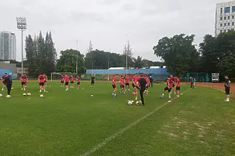 България тренира в пълен състав преди Соломоновите острови (ВИДЕО)