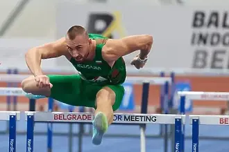 Станислав Станков отпадна на 60 метра с препятствия на Световното в зала