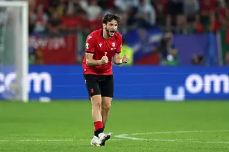 Кварацхелия вкара два пъти, но Грузия не победи Израел