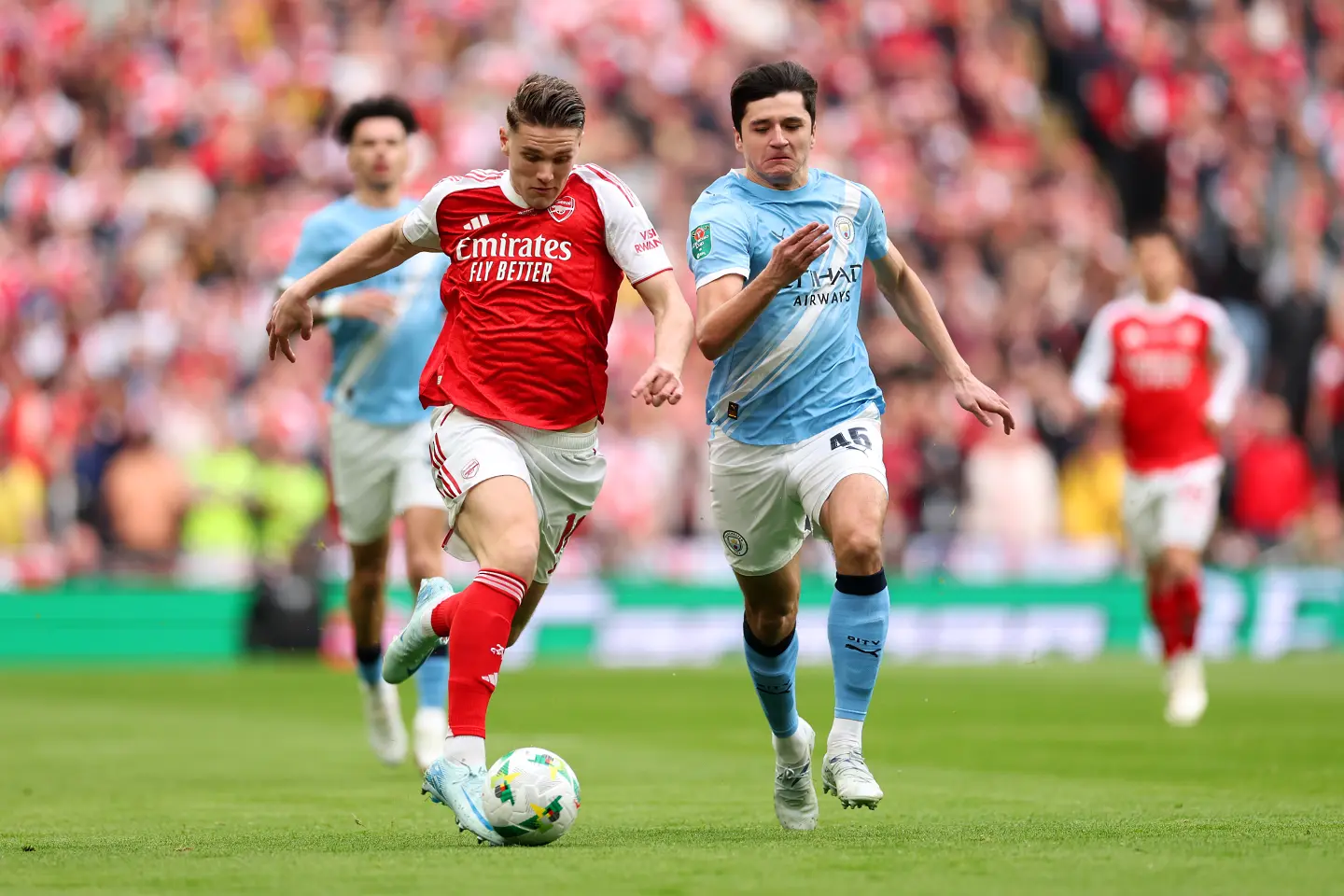 Учителят надви ученика: Манчестър Сити надхитри Арсенал и спечели Карабао Къп (ВИДЕО)