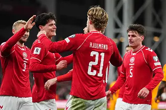 Дания разби Северна Македония и е близо до Мондиал 2026