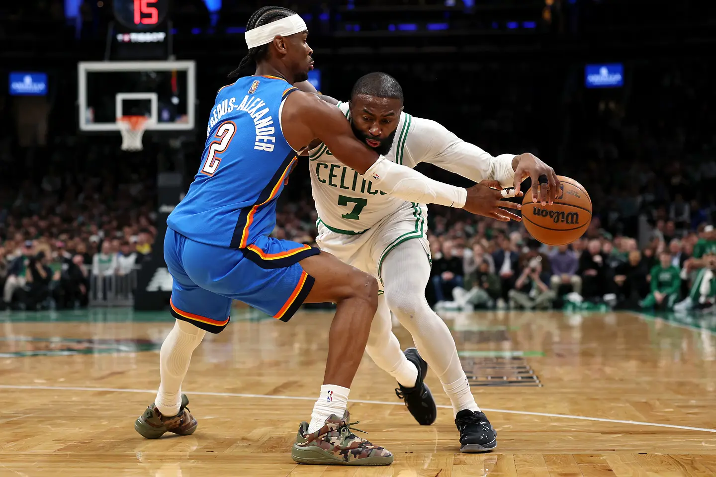 Бостън сложи край на серията от 12 поредни успеха на Оклахома (ВИДЕО)