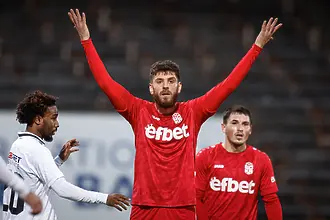 Защитник на ЦСКА 1948 опази вратата на Грузия без гол