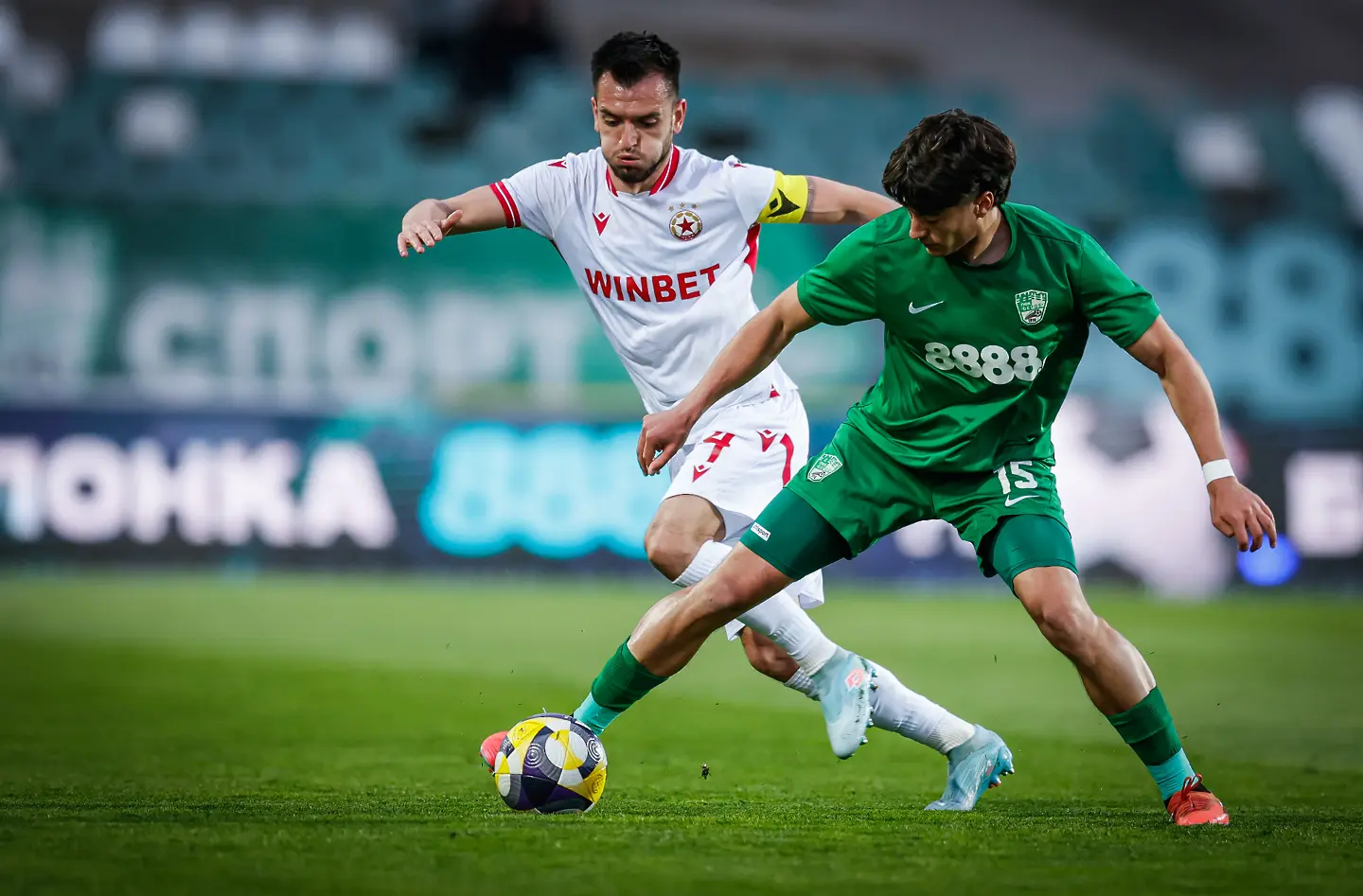 Адриан Лапеня, Факундо Аларкон, Берое - ЦСКА / startphoto.bg