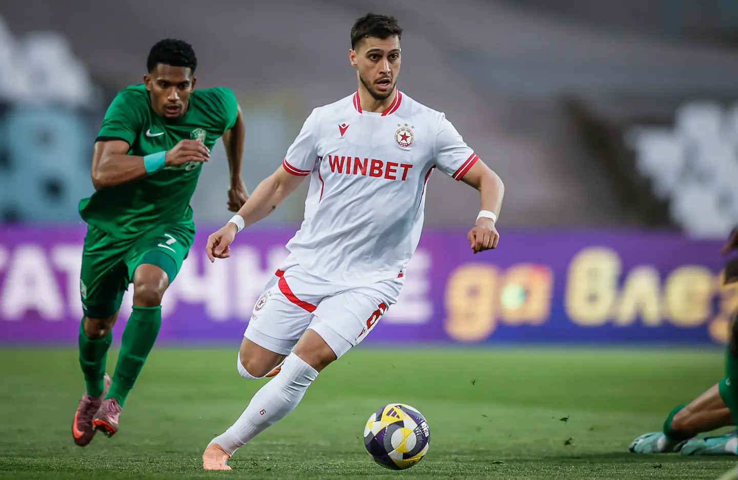 Бруно Жордао, Хуанка Пинеда, Берое - ЦСКА / startphoto.bg