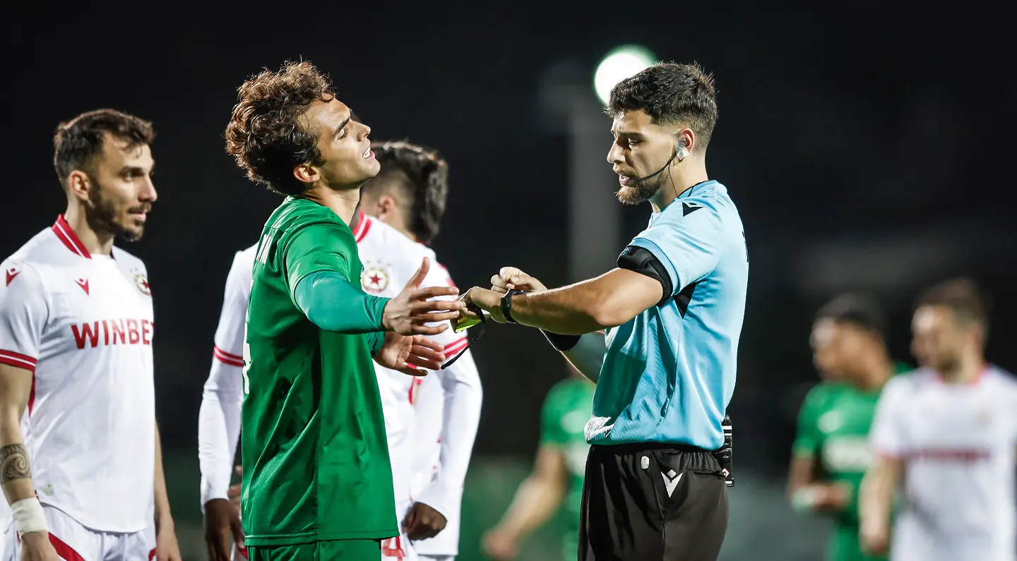 Факундо Константини, Тодор Киров; Берое - ЦСКА / startphoto.bg