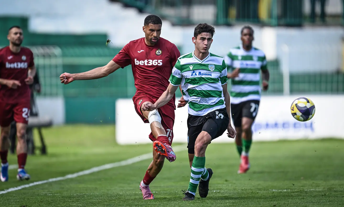 Дейвид Малембана, Георги Лазаров, Черно море - Славия / startphoto.bg