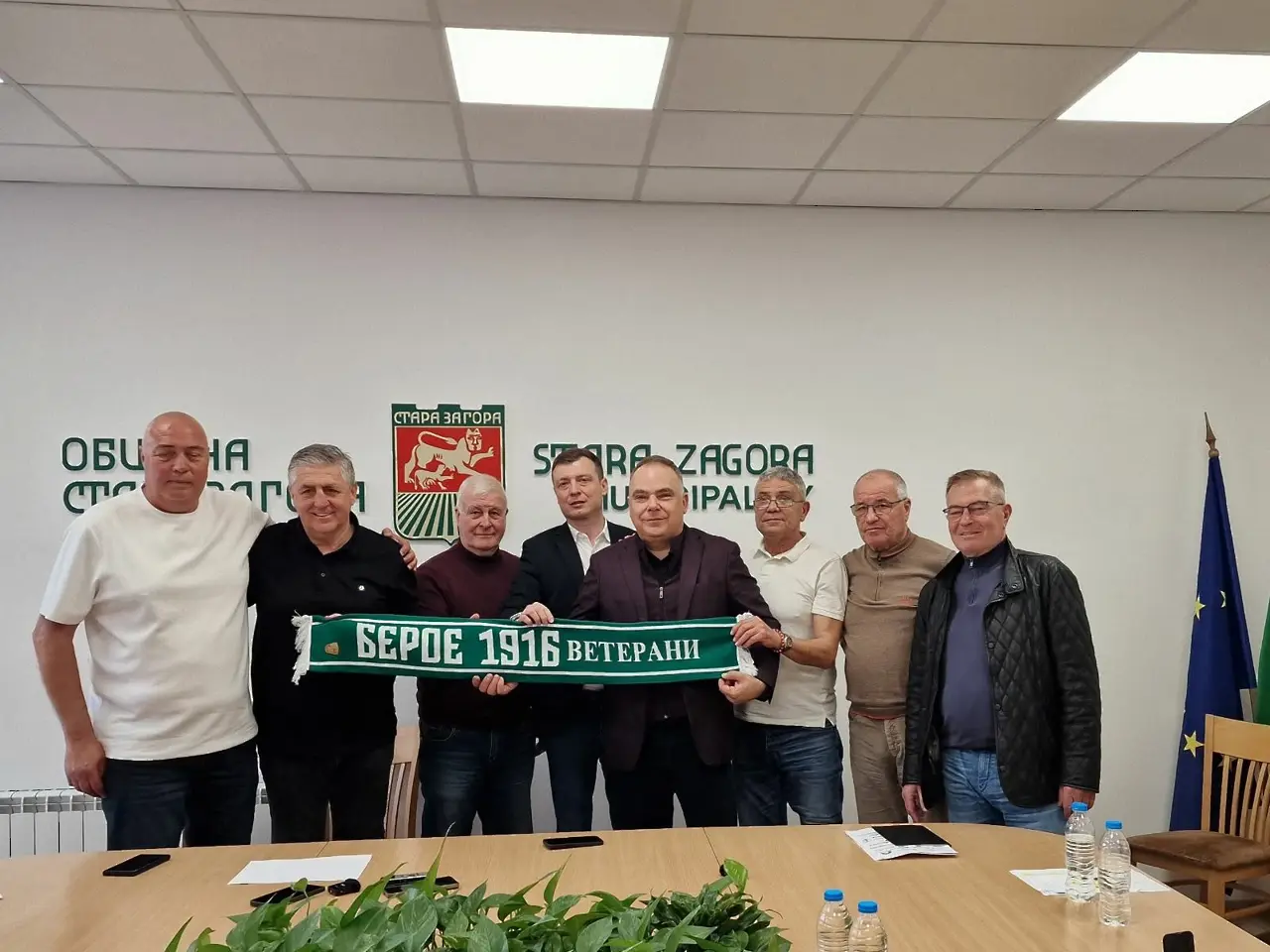 Валентин Грудев, Ивко Ганчев, Теньо Минчев, Кънчо Кашеров, Георги Бинев и Димитър Петров