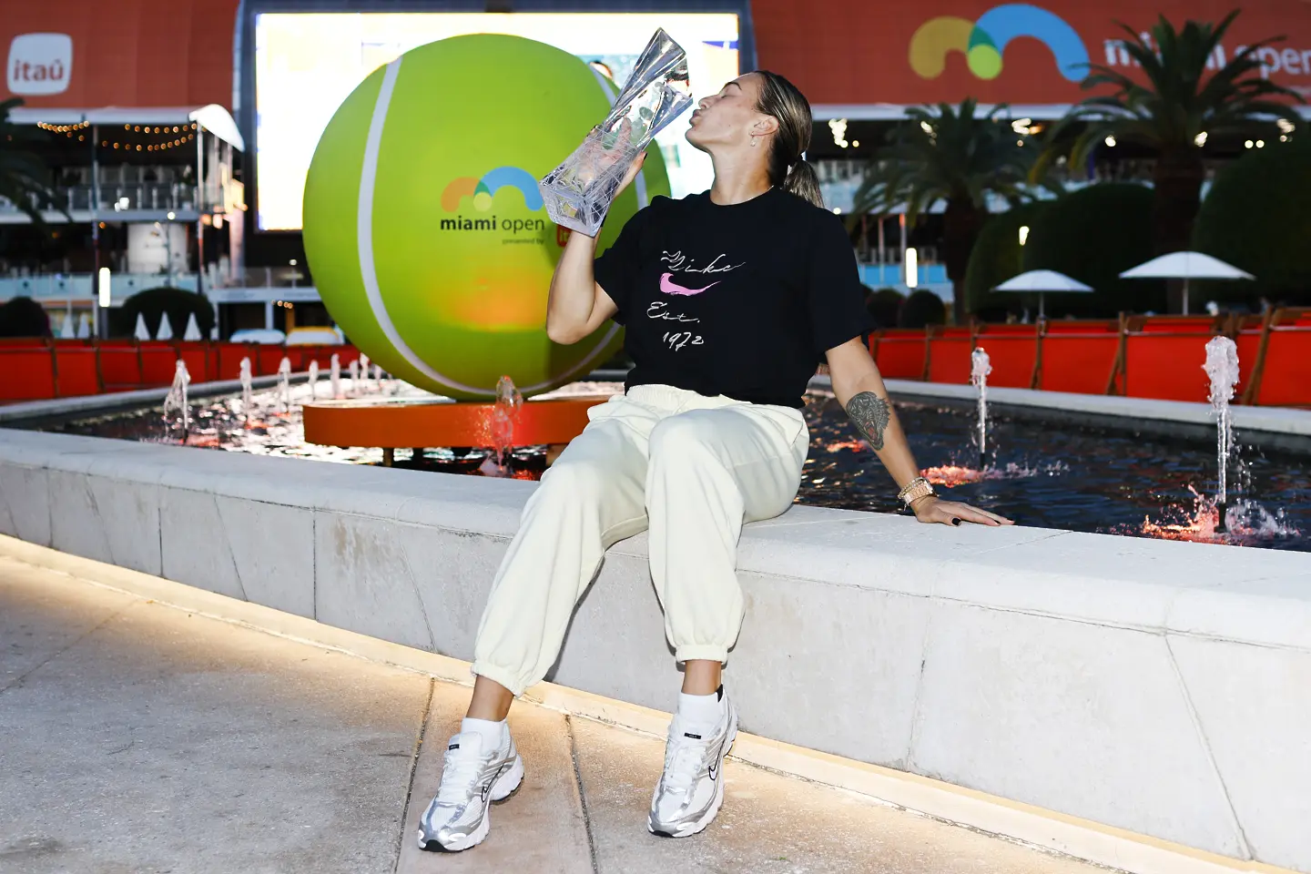 Арина Сабаленка отново триумфира в Маями / Getty Images