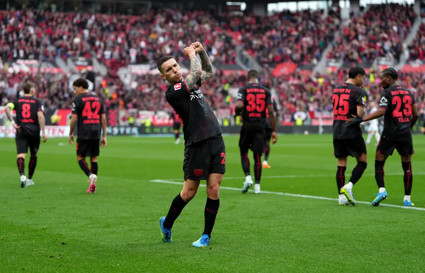 Алехандро Грималдо, Байер Леверкузен / Getty Images