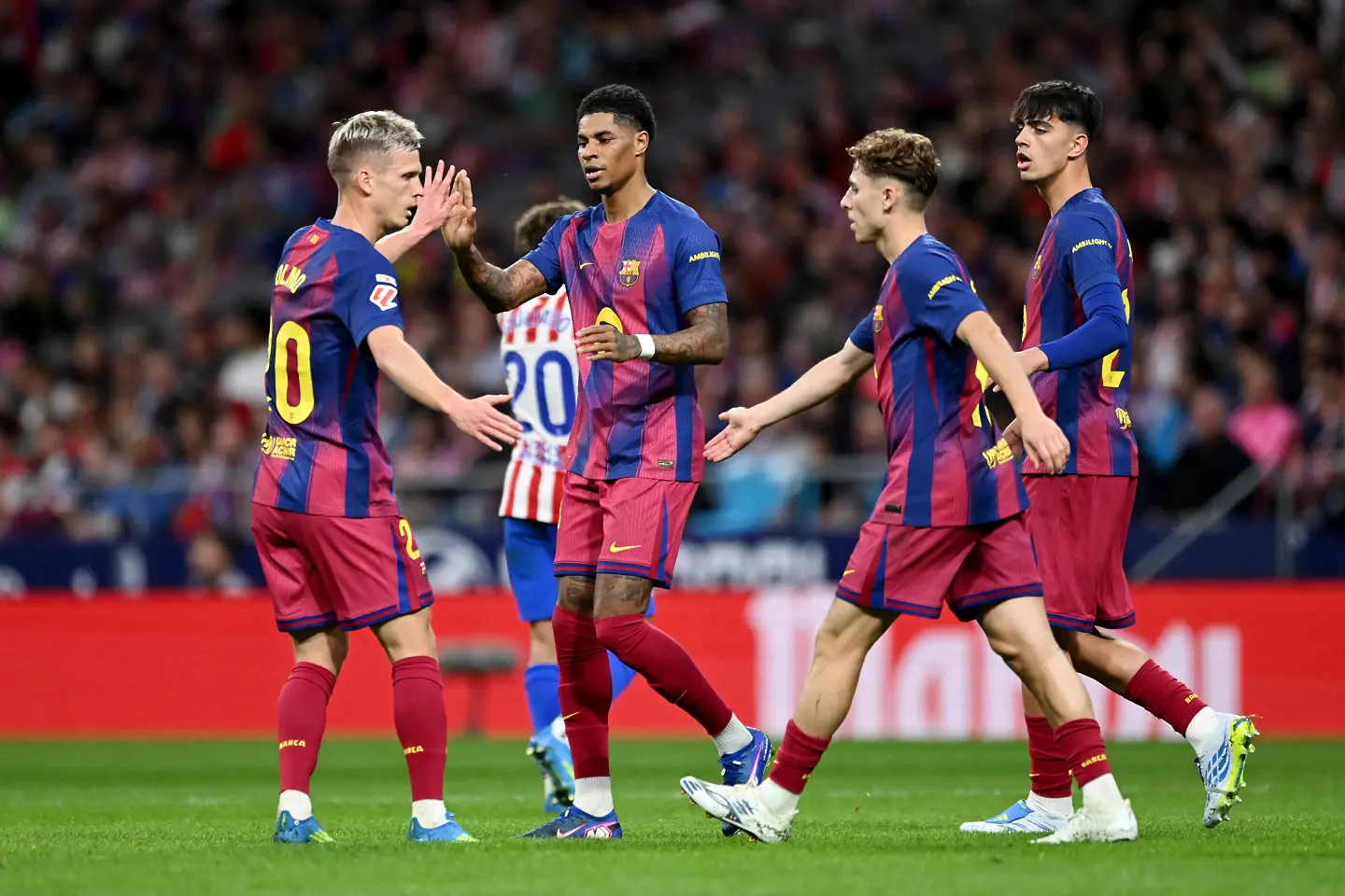 Барселона се доближи до титлата с шампионски обрат срещу Атлетико Мадрид