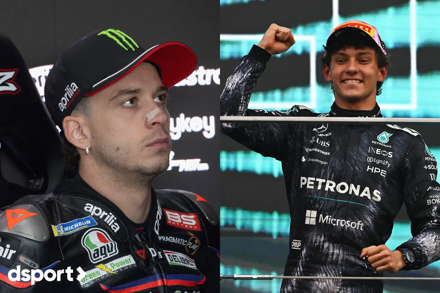 Марко Безеки и Кими Антонели / Getty Images