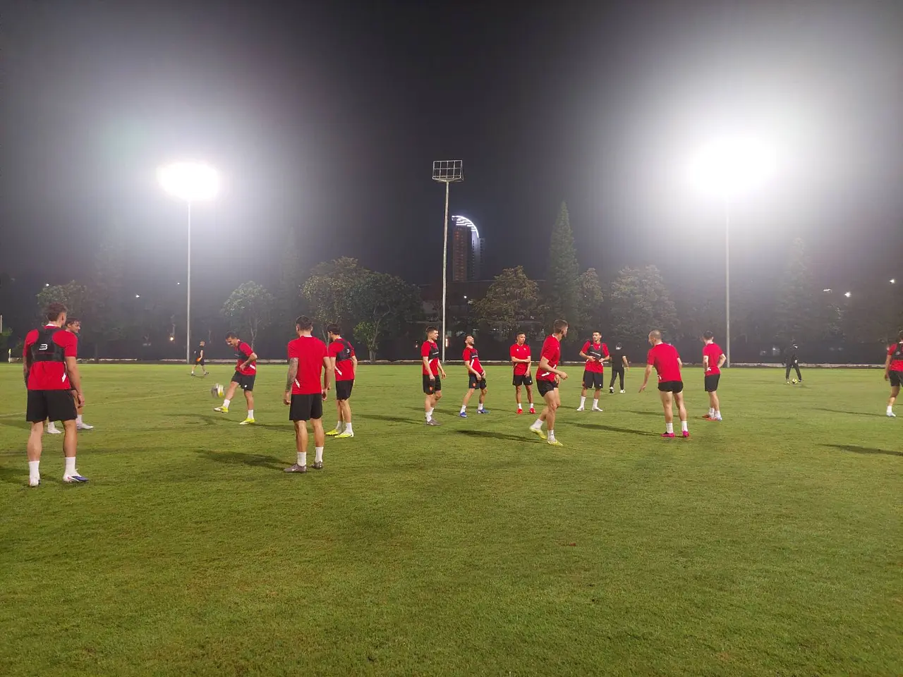 Тренировка на националния отбор на България в Джакарта / dsport.bg