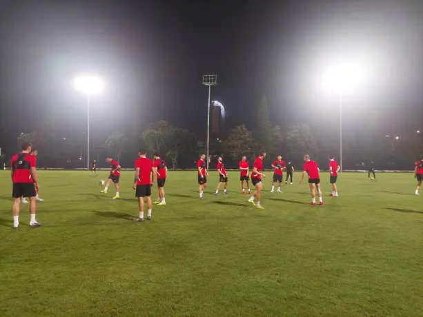 България с последна тренировка в Джакарта 