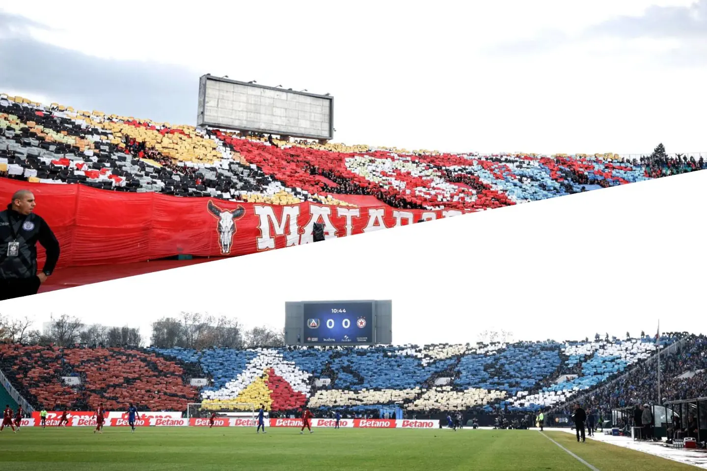 Сектор Г, Сектор Б; ЦСКА - Левски / startphoto.bg