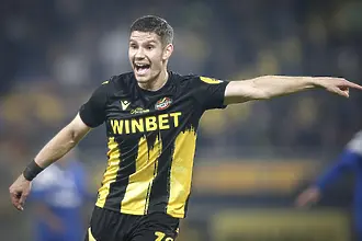 Балоянис играе мач номер 100 за Ботев Пловдив, цели се в рекорд за чужденец