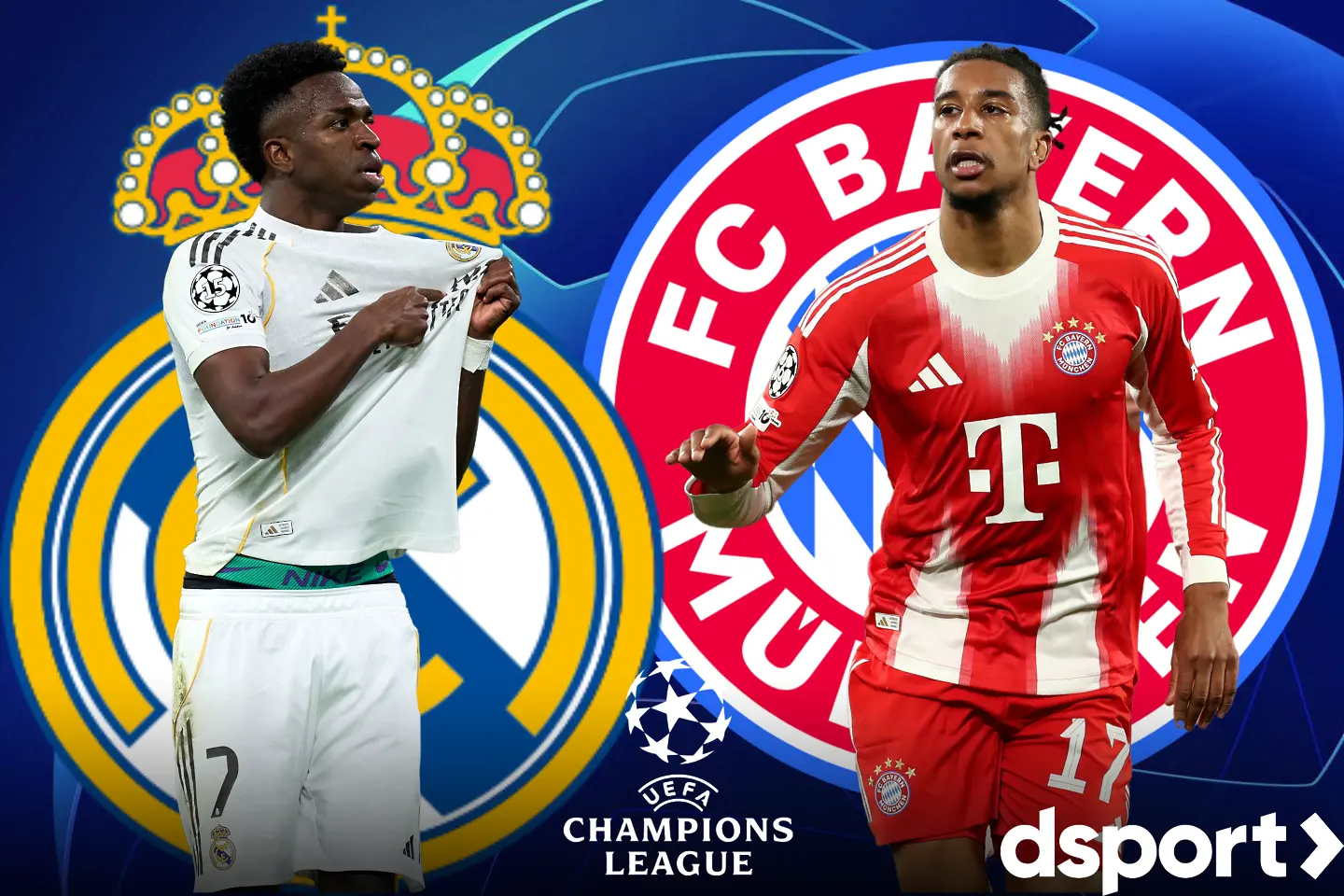 На живо: Реал Мадрид - Байерн Мюнхен (Състави)