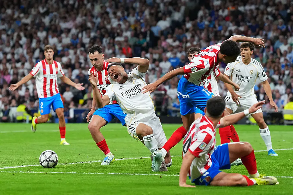 Килиан Мбапе срещу Жирона / Getty Images 