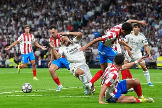 Реал Мадрид тренира без Мбапе преди реванша в Мюнхен