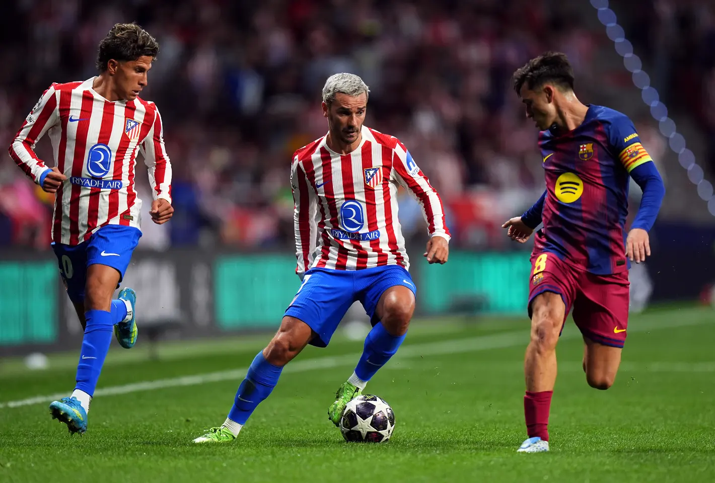 Джулиано Симеоне, Антоан Гризман, Педри / Getty Images