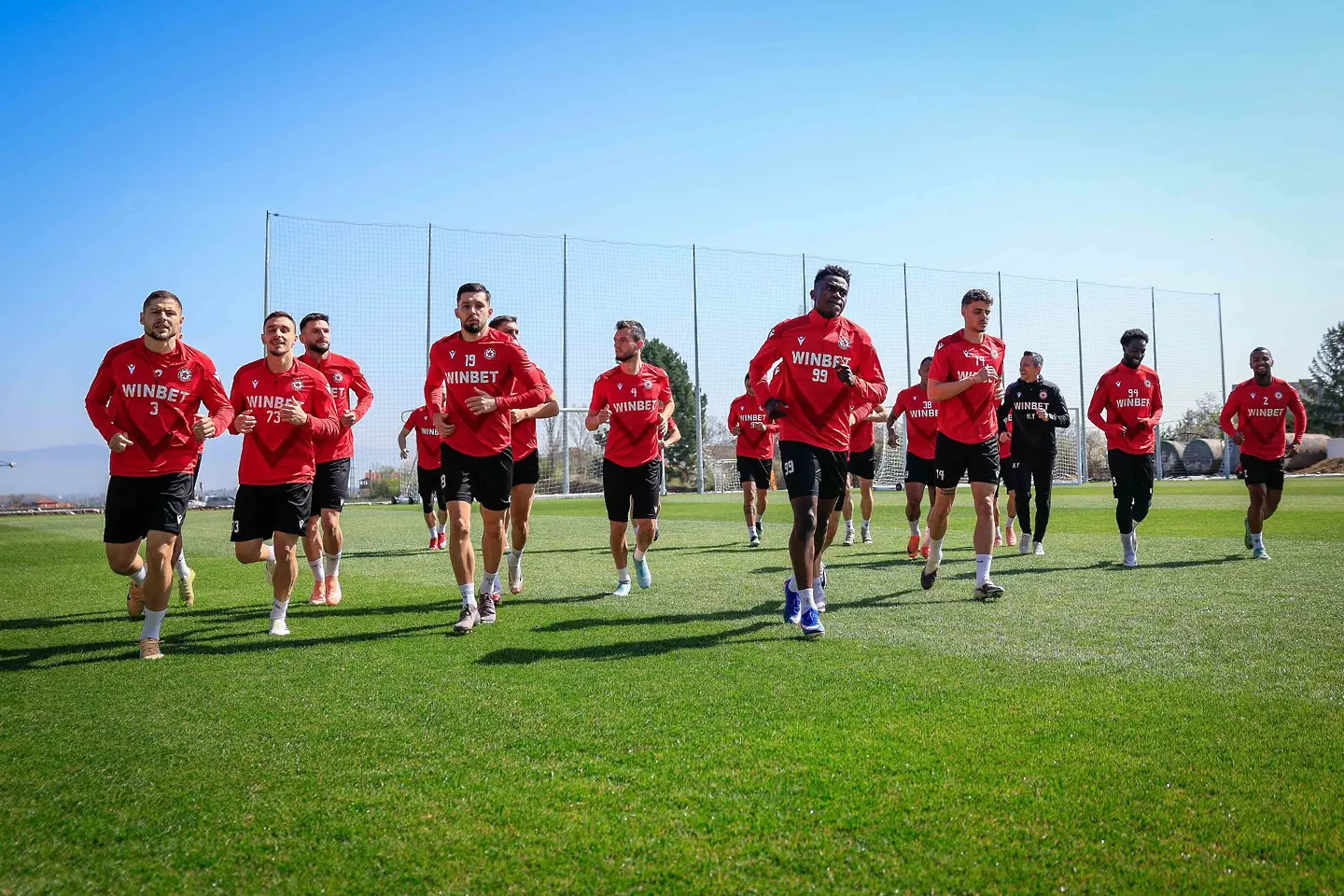 Тренировка на ЦСКА / cska.bg