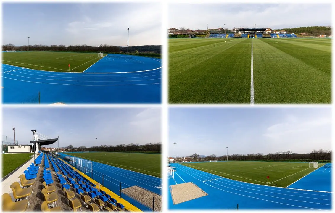 Откриха обновен стадион в Джебел / www.facebook.com/nedjmiali