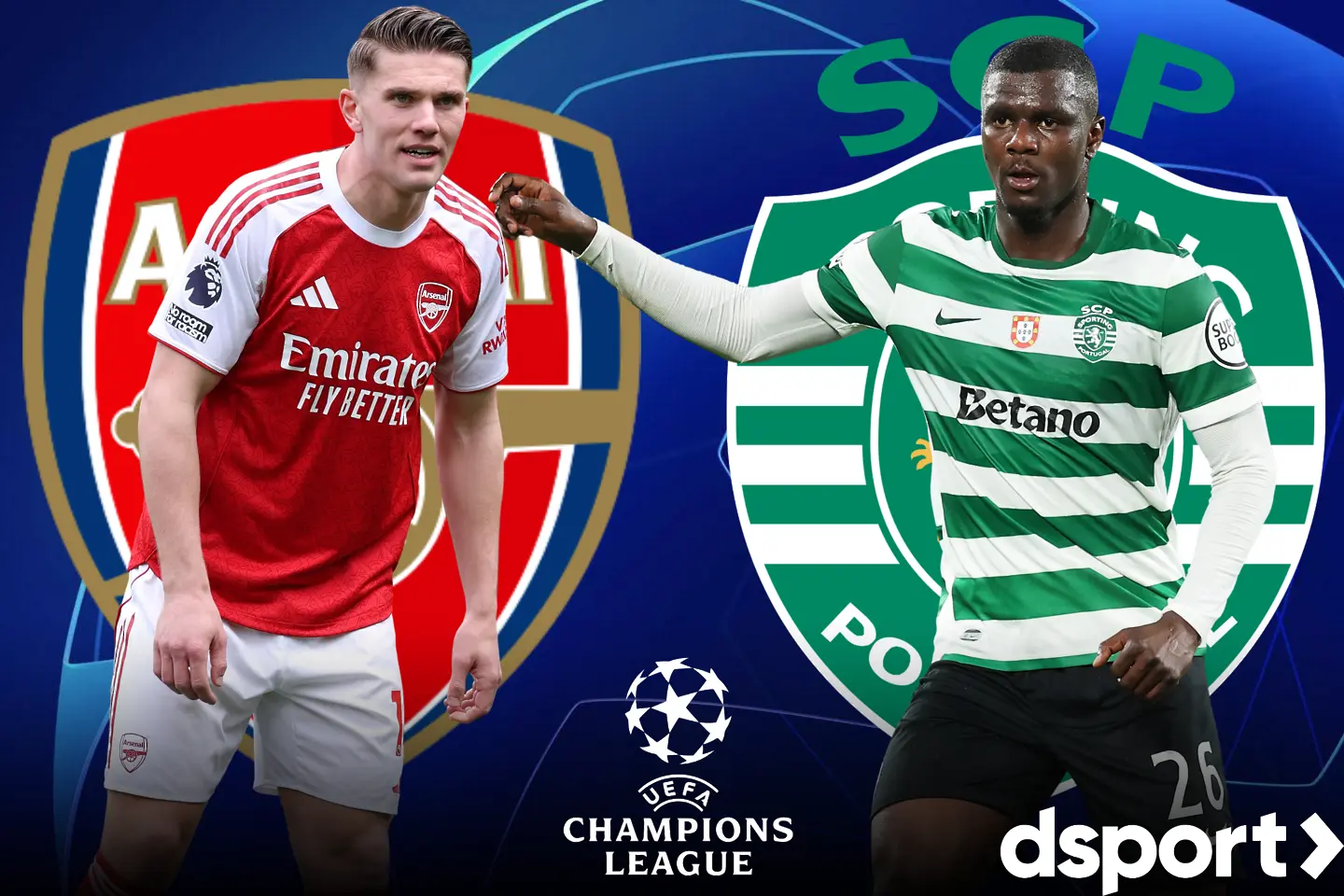 На живо: Арсенал - Спортинг (Състави)