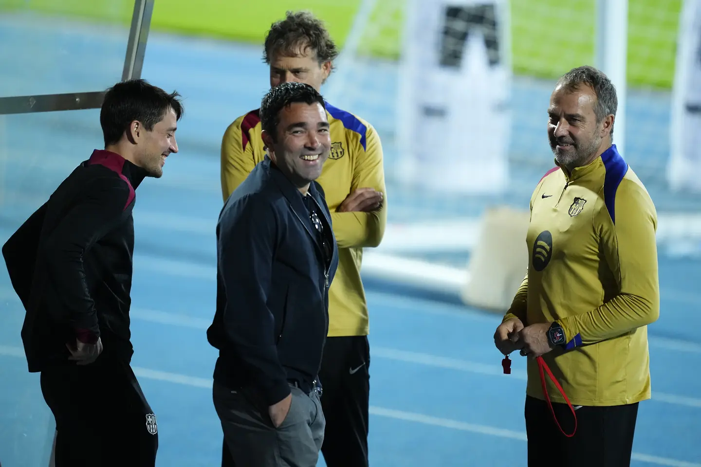 Боян Къркич, Деко и Ханзи Флик / Getty Images