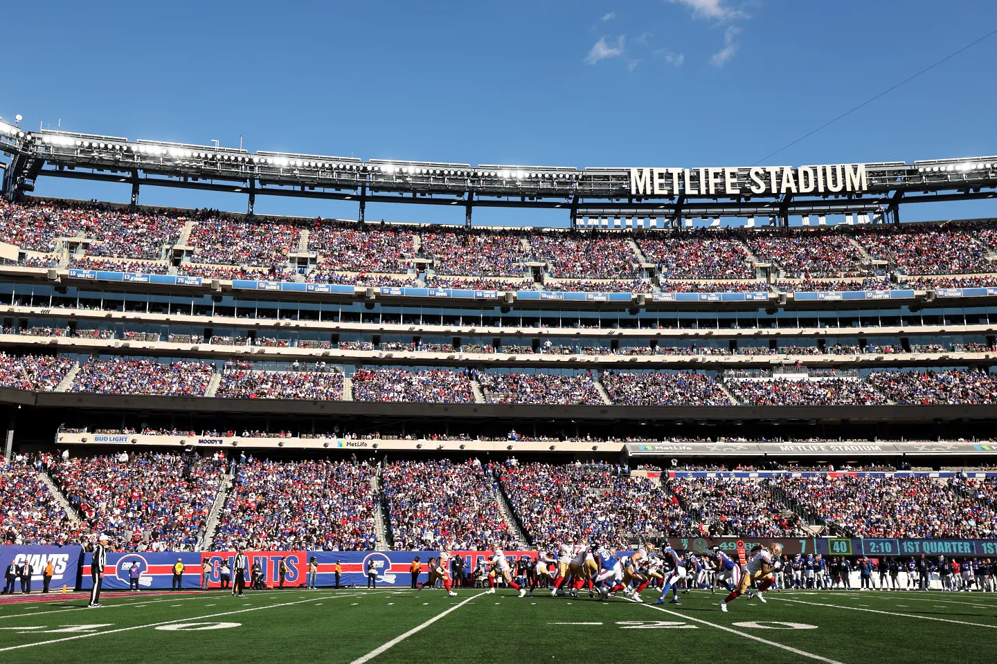Стадион „МетЛайф“ в Ню Джърси / Getty Images