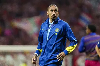 Рафиня се извини за неприличния жест към феновете на Атлетико Мадрид