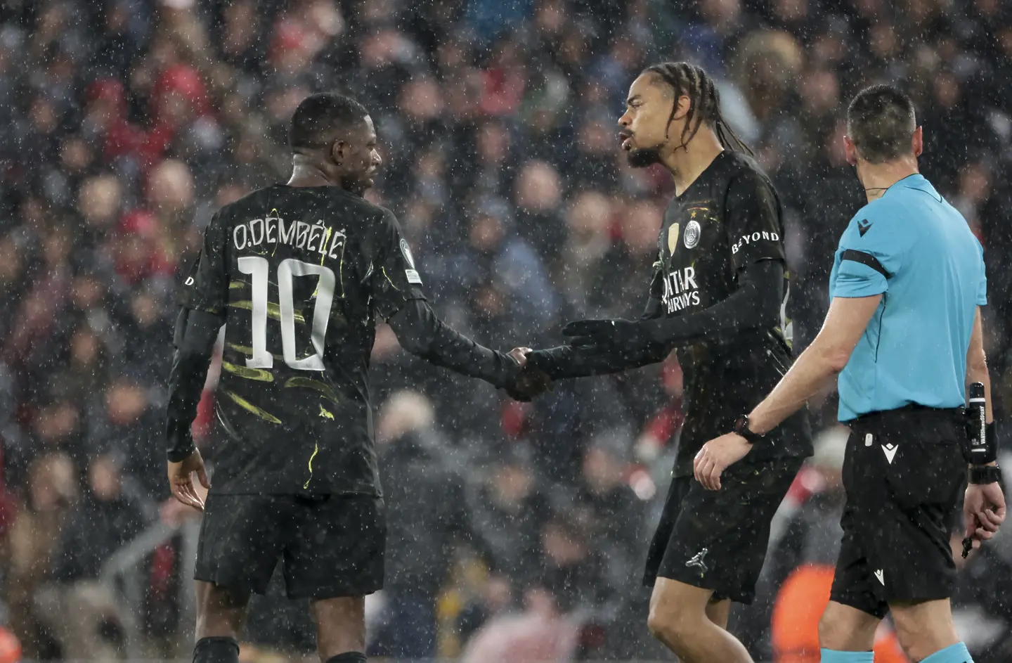 Усман Дембеле и Брадли Баркола / Getty Images