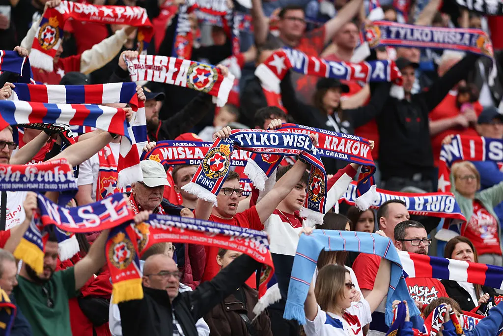 Фенове на Висла Краков / Getty Images 
