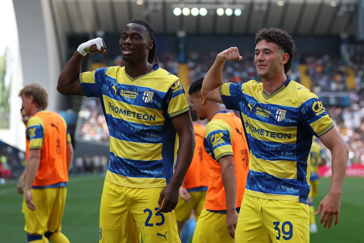 Неста Елфеге, Алесандро Чиркати, Парма / Getty Images