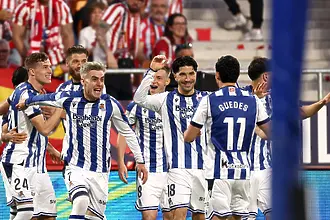 Реал Сосиедад ликува с Купата на Краля! Сълзи за Атлетико Мадрид и Чоло Симеоне