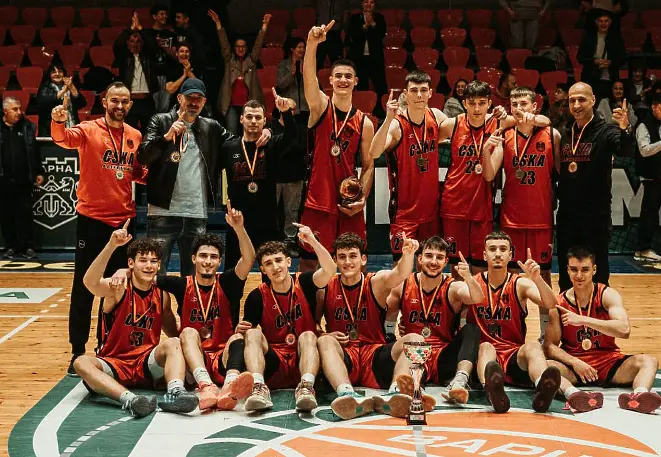 ЦСКА спечели Купата на България по баскетбол за 19-годишни