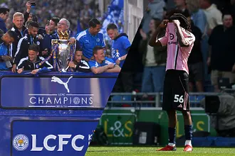 10 години след като шокира света, Лестър пропада стремглаво надолу