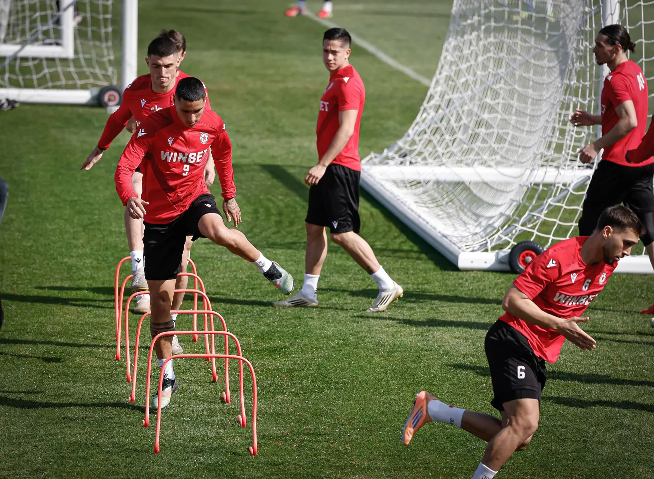 ЦСКА тренира / cska.bg 